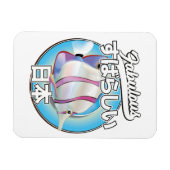 Magnet Flexible Le logo fabuleux du poisson ange japonais (Horizontal)