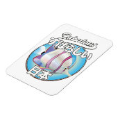 Magnet Flexible Le logo fabuleux du poisson ange japonais (Côté Gauche)