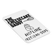 Magnet Flexible Le Maget du papa au fromage (Côté Droit)