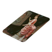 Magnet Flexible Le mal du modèle (par Raimundo de Madrazo) (Côté Gauche)