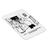 Magnet Flexible Le mari ne veut pas remettre en question (Côté Droit)