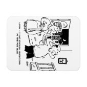 Magnet Flexible Le mari ne veut pas remettre en question (Horizontal)