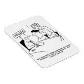 Magnet Flexible Le mari offre d'abandonner le chant (Côté Droit)