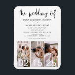 Magnet Flexible Le Mariage du minimaliste moderne simple<br><div class="desc">Élevez vos annonces mariages avec "Le Mariage du minimaliste" Simple Invitation magnétique. Ce design innovant et chic allie minimalisme moderne et fonctionnalité d'un support magnétique, créant un style de conservation pour vos invités. La simplicité du design ajoute une touche de sophistication à vos invitations, tandis que la fonctionnalité magnétique permet...</div>