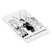 Magnet Flexible Le marié veut un délai de réflexion (Côté Droit)