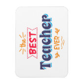 Magnet Flexible Le meilleur enseignant jamais (Vertical)
