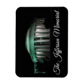 Magnet Flexible Le mémorial de Jefferson la nuit (Vertical)