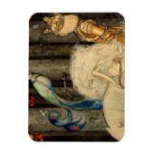 Magnet Flexible « Le Merle bleu » par John Bauer (Vertical)