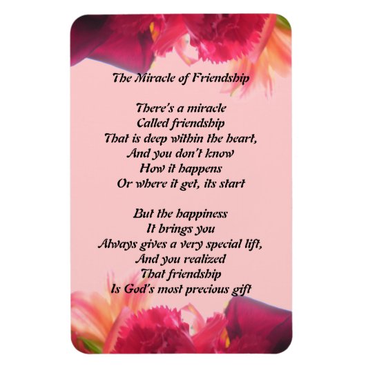 Magnet Flexible Le miracle de l'amitié (Vertical)