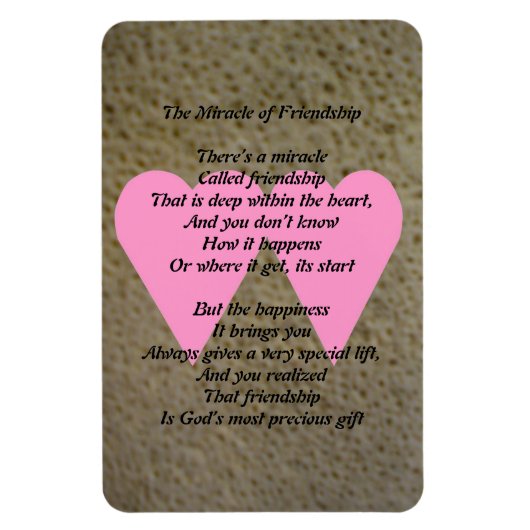Magnet Flexible Le miracle de l'amitié (Vertical)