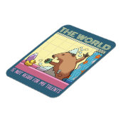 Magnet Flexible Le monde n'est pas prêt à chanter la marmotte (Côté Gauche)