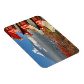 Magnet Flexible Le mont Fuji vu de derrière la pagode de Chureito (Côté Droit)