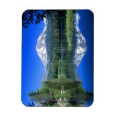 Magnet Flexible Le mont Lassen surplombe le lac Manzanita (Vertical)