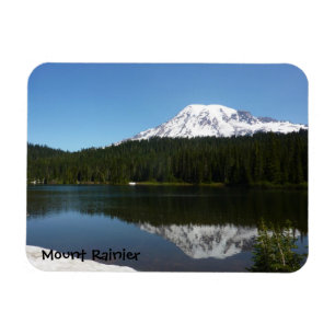 Magnet Flexible Le mont Rainier N.P. (lac reflection)