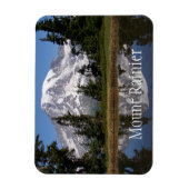 Magnet Flexible Le Mont Rainier reflété dans le lac Mountain (Vertical)