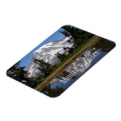 Magnet Flexible Le Mont Rainier reflété dans le lac Mountain (Côté Gauche)