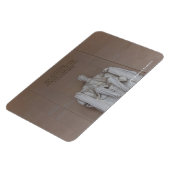 Magnet Flexible Le monument de Lincoln (Côté Gauche)