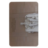 Magnet Flexible Le monument de Lincoln (Vertical)