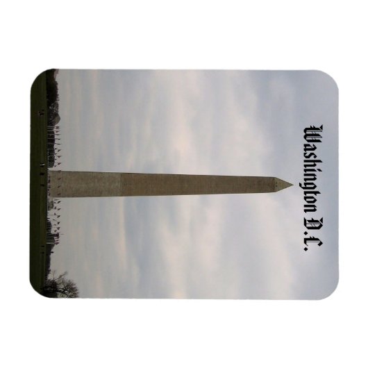 Magnet Flexible Le monument de Washington (Horizontal)