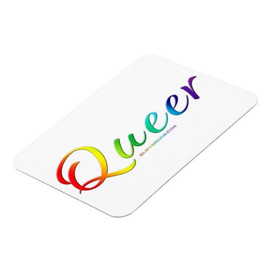 Magnet Flexible Le mot unique expressif et étrange de SlipperyJoe (Côté Gauche)