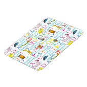 Magnet Flexible Le Motif ABC du Dr Seuss avec des mots (Côté Gauche)