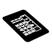 Magnet Flexible Le noir est noir (Côté Droit)