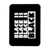 Magnet Flexible Le noir est noir (Vertical)