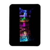 Magnet Flexible Le nom Beverly dans les lumières 3D (Vertical)