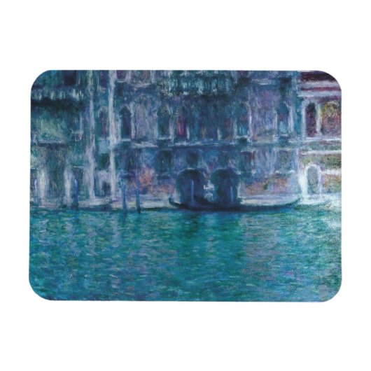 Magnet Flexible Le palais da Mula Claude Monet (Horizontal)