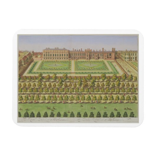 Magnet Flexible Le Palais Royal de Saint-Jacques, tiré de 'L'étude (Horizontal)