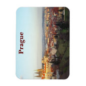 Magnet Flexible Le panorama de Prague (Vertical)