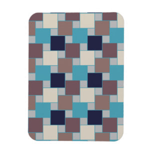 Magnet Flexible Le paon sur la plage