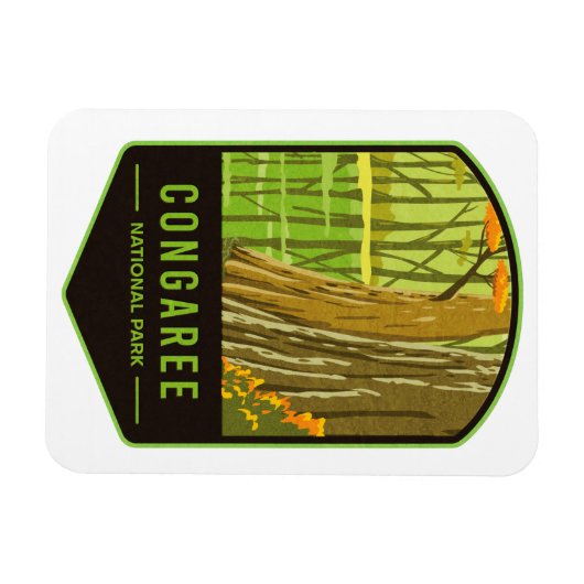 Magnet Flexible Le Parc national de Congaree (Horizontal)