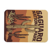 Magnet Flexible Le Parc national du Saguaro (Horizontal)