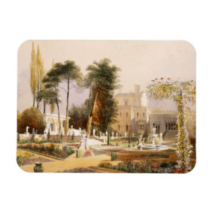 Magnet Flexible Le Parterre dans les jardins chez Wilton, le sièg
