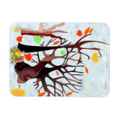 Magnet Flexible Le pays des merveilles de l'automne (Horizontal)