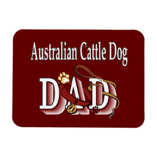 Magnet Flexible Le père du chien de bétail australien