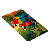 Magnet Flexible Le Perroquet du Costa Rica (Côté Droit)