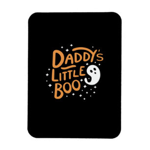 Magnet Flexible Le petit Boo de papa, Joyeux Halloween