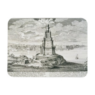 Magnet Flexible Le Pharos de l'Alexandrie, plaquent 9 de 'Entwurf