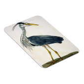 Magnet Flexible Le plat Heron (Ardea cinerea) de "The British (Côté Droit)