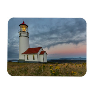 Magnet Flexible le plus ancien phare de l'Oregon au cap Blanco Sta
