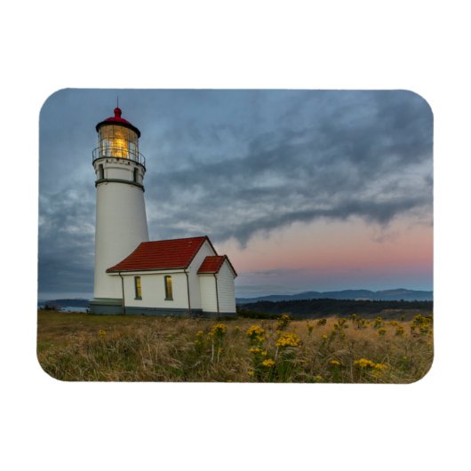 Magnet Flexible le plus ancien phare de l'Oregon au cap Blanco Sta (Horizontal)