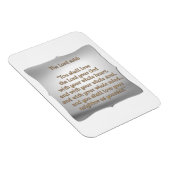 Magnet Flexible Le plus grand commandement (Côté Droit)