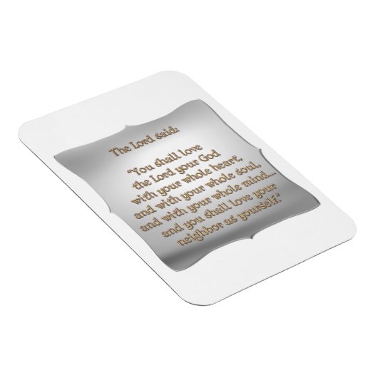 Magnet Flexible Le plus grand commandement (Côté Droit)