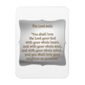 Magnet Flexible Le plus grand commandement (Vertical)