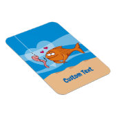 Magnet Flexible Le poisson et l'appât dans l'aimant (Côté Droit)