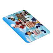 Magnet Flexible Le pôle Nord proteste contre Trump (Côté Droit)