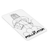 Magnet Flexible Le Pollinisateur - Flexi-Magnet (Côté Droit)