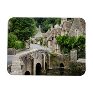 Magnet Flexible Le pont dans le château Combe, aimant BRITANNIQUE